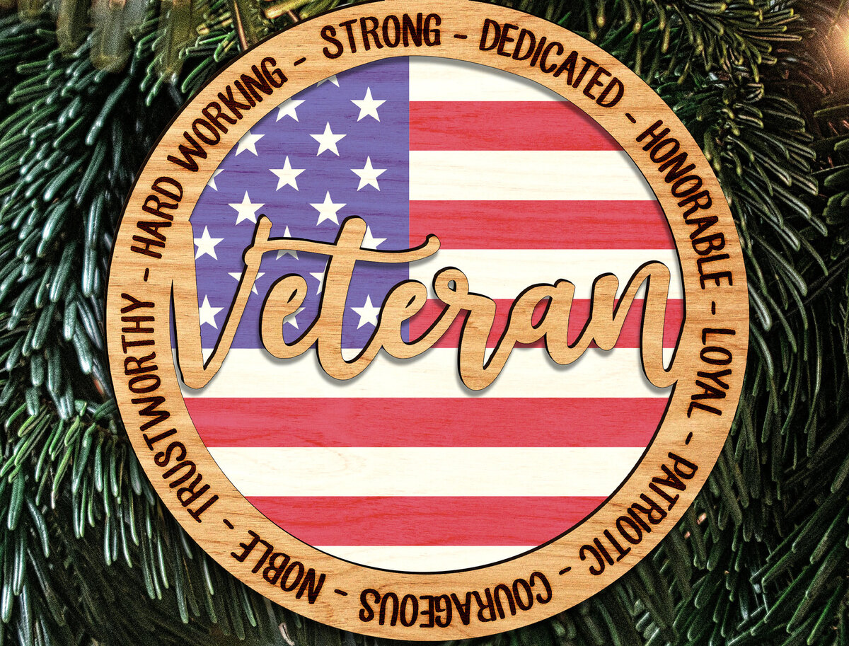 Intra απο ξύλο plywood 3mm-4mm πάχος – Στολίδι βετεράνων γούρι αυτοκινήτου Δίασταση  20x20 cm INTRAFABR-123189656