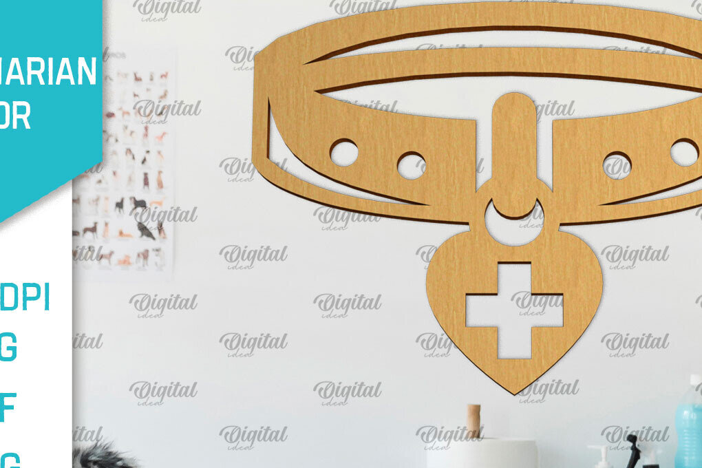 Intra απο ξύλο plywood 3mm-4mm πάχος – Κτηνίατρος Ξύλινη πινακίδα Δίασταση  20x20 cm INTRAFABR-98135160