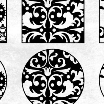 Intra απο ξύλο plywood 3mm-4mm πάχος – Βικτωριανά, γοτθικά, Steampunk Layers Δίασταση  20x20 cm INTRAFABR-32925326 - Image 4