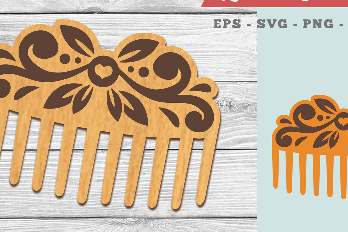 Intra απο ξύλο plywood 3mm-4mm πάχος – Victorian Comb 1 Δίασταση  20x20 cm INTRAFABR-104779436