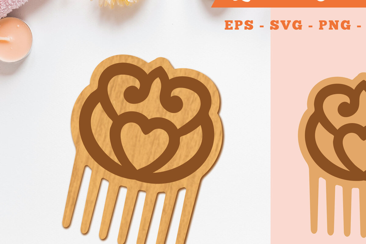 Intra απο ξύλο plywood 3mm-4mm πάχος – Victorian Comb 3 Δίασταση  20x20 cm INTRAFABR-105418615