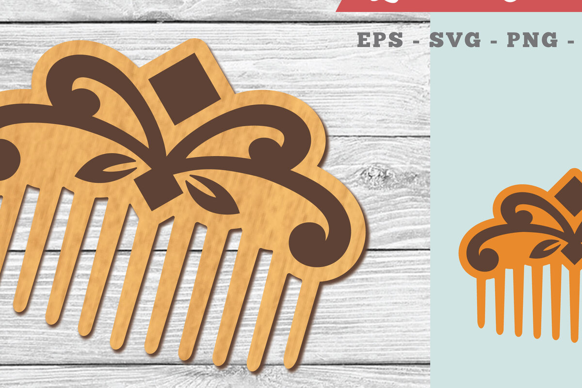 Intra απο ξύλο plywood 3mm-4mm πάχος – Victorian Comb 4 Δίασταση  20x20 cm INTRAFABR-104779548