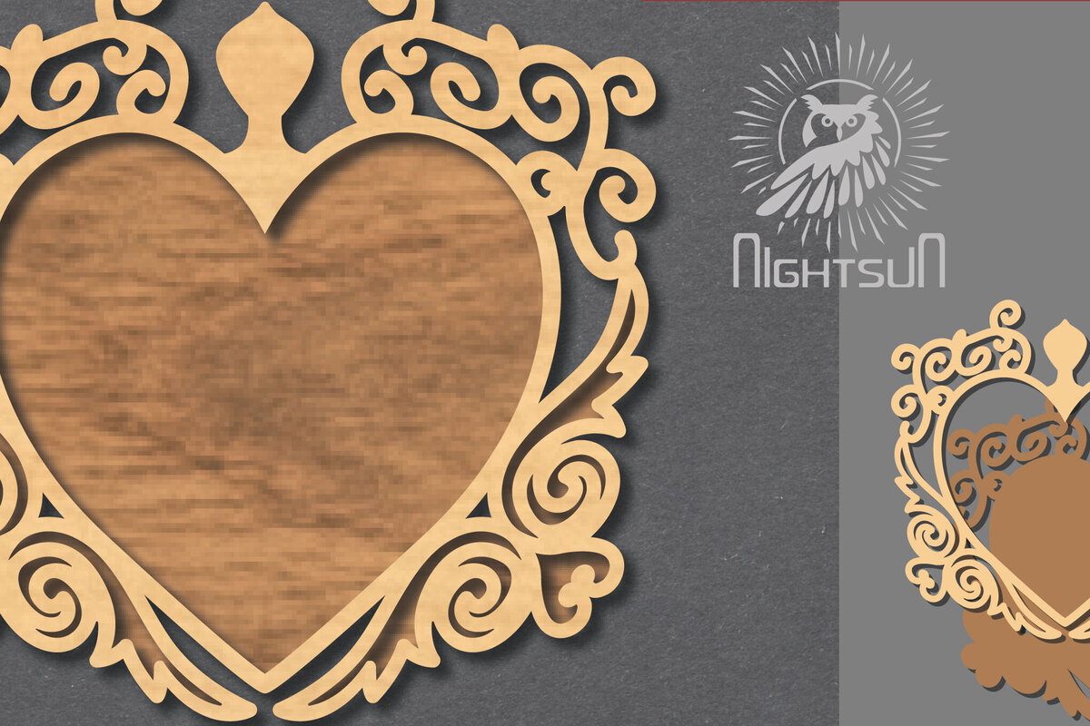 Intra απο ξύλο plywood 3mm-4mm πάχος – Βικτοριανή πινακίδα κοπής λέιζερ 2 Δίασταση  20x20 cm INTRAFABR-116923161