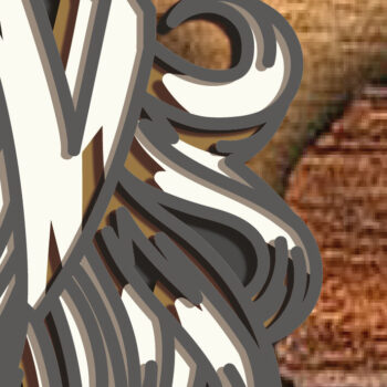 Intra απο ξύλο plywood 3mm-4mm πάχος – Viking Warrior Multilayer/Viking Cut Δίασταση  20x20 cm INTRAFABR-72888319 - Image 4