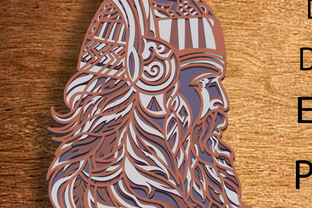 Intra απο ξύλο plywood 3mm-4mm πάχος – Viking Warrior Multilayer/Viking Δίασταση  20x20 cm INTRAFABR-83508082