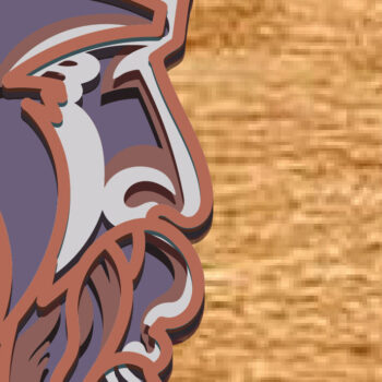 Intra απο ξύλο plywood 3mm-4mm πάχος – Viking Warrior Multilayer/Viking Δίασταση  20x20 cm INTRAFABR-83508082 - Image 3