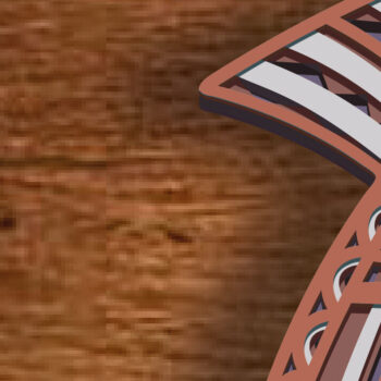 Intra απο ξύλο plywood 3mm-4mm πάχος – Viking Warrior Multilayer/Viking Δίασταση  20x20 cm INTRAFABR-83508082 - Image 7