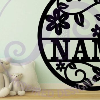 Intra απο ξύλο plywood 3mm-4mm πάχος – Vine Flowers Όνομα Laser Δίασταση  20x20 cm INTRAFABR-100883935 - Image 2