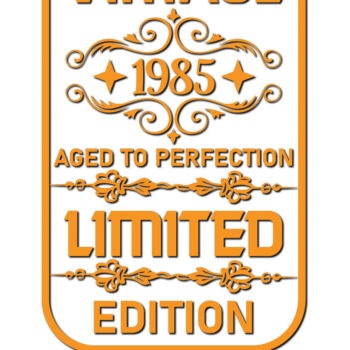 Intra απο ξύλο plywood 3mm-4mm πάχος – Vintage Πακέτο κάρτας γενεθλίων Δίασταση  20x20 cm INTRAFABR-124875478 - Image 4