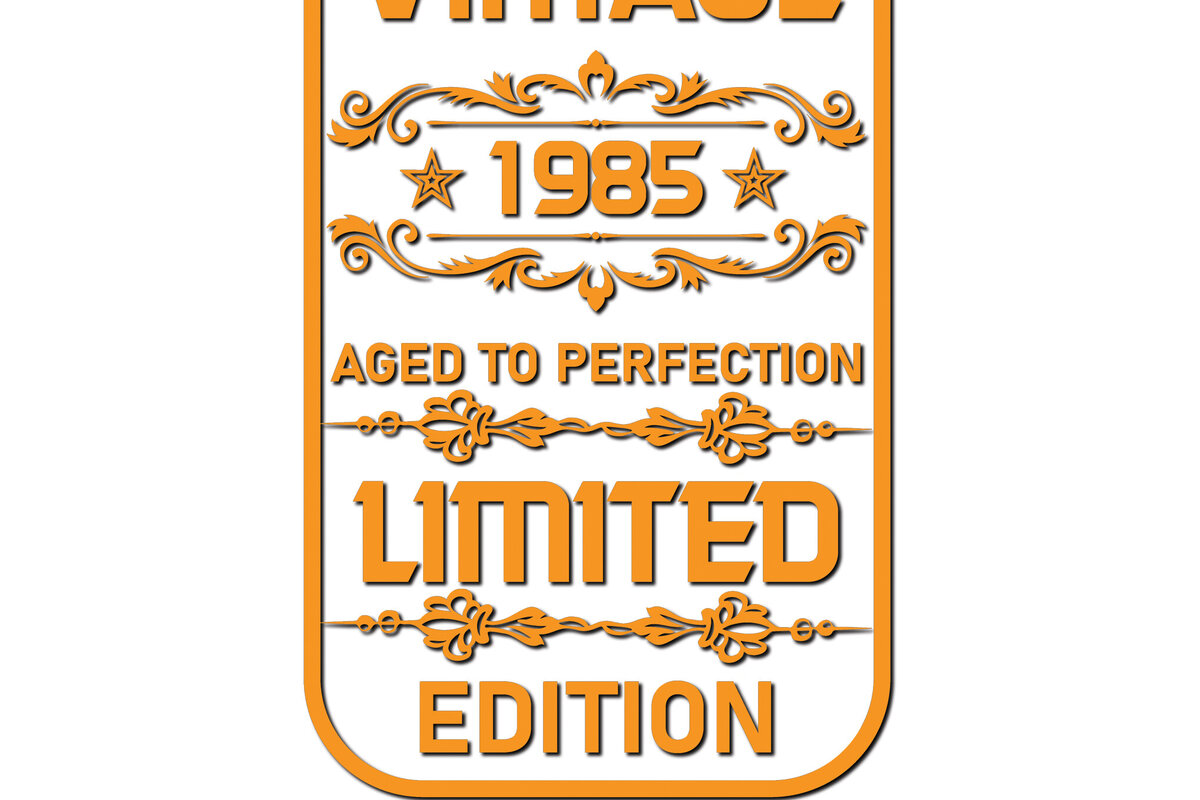 Intra απο ξύλο plywood 3mm-4mm πάχος – Vintage κάρτα γενεθλίων Design 5 Δίασταση  40x30 cm INTRAFABR-124875839