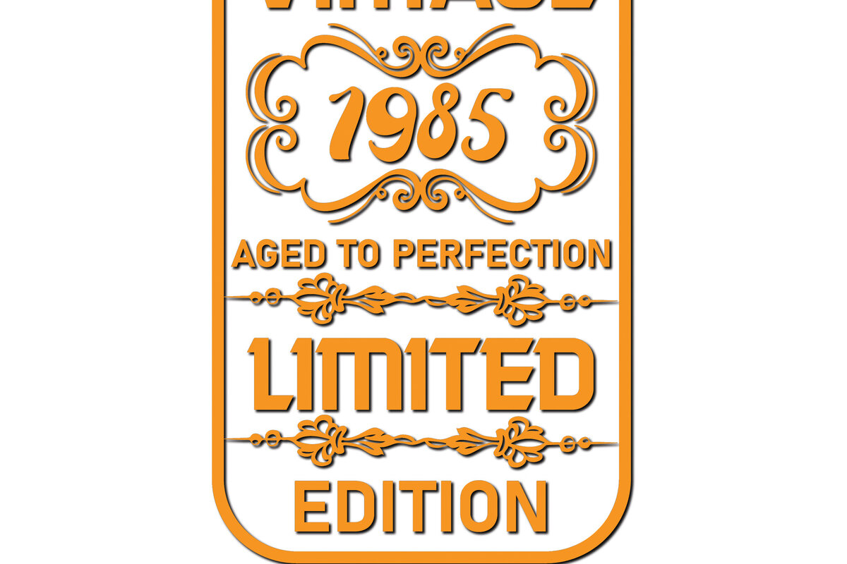 Intra απο ξύλο plywood 3mm-4mm πάχος – Vintage κάρτα γενεθλίων Design Δίασταση  40x30 cm INTRAFABR-124875684