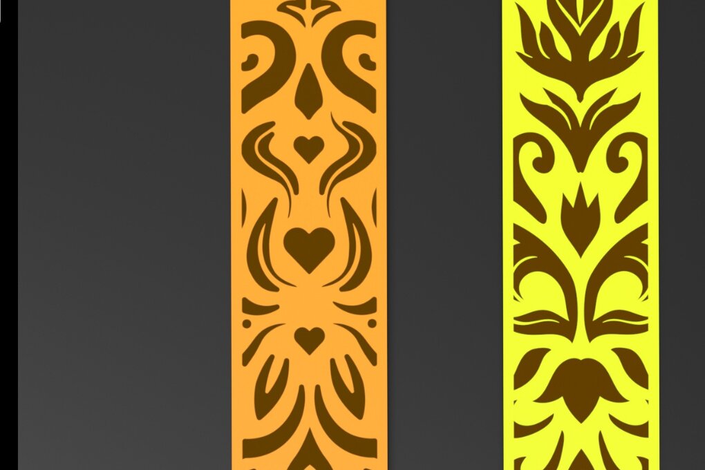 Intra απο ξύλο plywood 3mm-4mm πάχος – Vintage Floral σελιδοδείκτες, χαρτί, λέιζερ Δίασταση  20x20 cm INTRAFABR-81384405