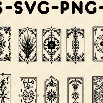 Intra απο ξύλο plywood 3mm-4mm πάχος – Vintage Floral Διακοσμητικά Διακοσμητικά Δίασταση  20x20 cm INTRAFABR-123772653 - Image 1