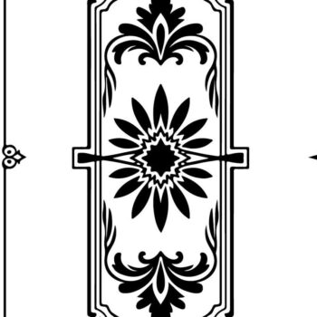 Intra απο ξύλο plywood 3mm-4mm πάχος – Vintage Floral Διακοσμητικά Διακοσμητικά Δίασταση  20x20 cm INTRAFABR-123772653 - Image 2