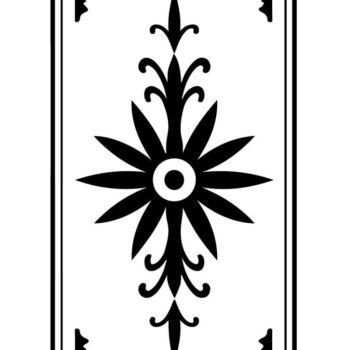 Intra απο ξύλο plywood 3mm-4mm πάχος – Vintage Floral Διακοσμητικά Διακοσμητικά Δίασταση  20x20 cm INTRAFABR-123772653 - Image 3