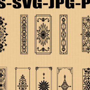 Intra απο ξύλο plywood 3mm-4mm πάχος – Vintage Floral Πακέτο Δίασταση  20x20 cm INTRAFABR-123819314