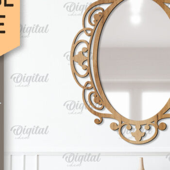 Intra απο ξύλο plywood 3mm-4mm πάχος – Πακέτο Vintage Frames Δίασταση  45x45 cm INTRAFABR-88058179 - Image 3