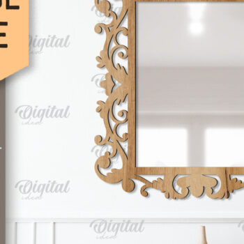 Intra απο ξύλο plywood 3mm-4mm πάχος – Πακέτο Vintage Frames Δίασταση  45x45 cm INTRAFABR-88058179 - Image 6