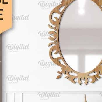 Intra απο ξύλο plywood 3mm-4mm πάχος – Πακέτο Vintage Frames Δίασταση  45x45 cm INTRAFABR-88058179 - Image 7