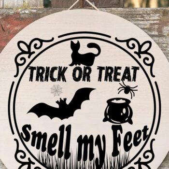 Intra απο ξύλο plywood 3mm-4mm πάχος – Πακέτο vintage Halloween Sign |V-02 Δίασταση  40x30 cm INTRAFABR-38032899 - Image 8