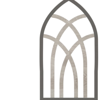 Intra απο ξύλο plywood 3mm-4mm πάχος – Vintage παράθυρο παραθύρου Δίασταση  20x20 cm INTRAFABR-27418523 - Image 1