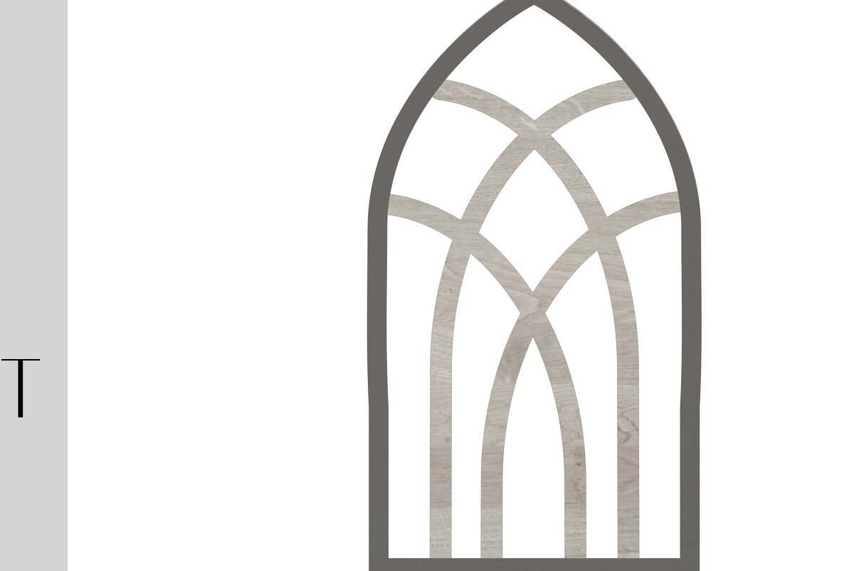 Intra απο ξύλο plywood 3mm-4mm πάχος – Vintage παράθυρο παραθύρου Δίασταση  20x20 cm INTRAFABR-27418523