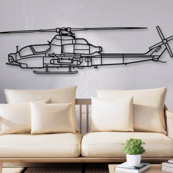 Intra απο ξύλο plywood 3mm-4mm πάχος – Viper Helicoper διανυσματικό αρχείο λέιζερ Δίασταση  20x20 cm INTRAFABR-109928808 - Image 2