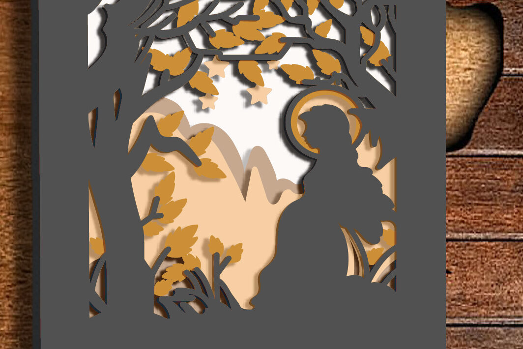 Intra απο ξύλο plywood 3mm-4mm πάχος – Virgin Mary Multilayer/Vector Virgin Δίασταση  20x20 cm INTRAFABR-72888493