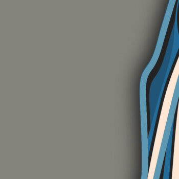 Intra απο ξύλο plywood 3mm-4mm πάχος – Virgin Mary Multilayer/Vector Δίασταση  20x20 cm INTRAFABR-62184657 - Image 3