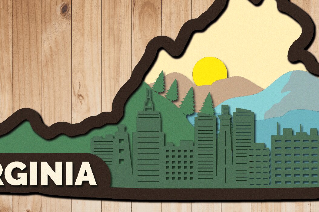 Intra απο ξύλο plywood 3mm-4mm πάχος – Virginia, 3D Layered File Δίασταση  20x20 cm INTRAFABR-33434396