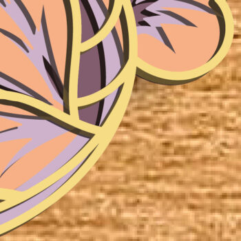 Intra απο ξύλο plywood 3mm-4mm πάχος – Ζώδιο Παρθένος/Πολυεπίπεδη διακόσμηση Δίασταση  20x20 cm INTRAFABR-81137395 - Image 6