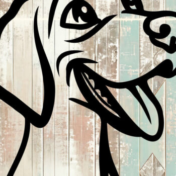 Intra απο ξύλο plywood 3mm-4mm πάχος – Αποκοπή αυτοκόλλητου αυτοκινήτου Viszla Design Δίασταση  40x30 cm INTRAFABR-104622545 - Image 2