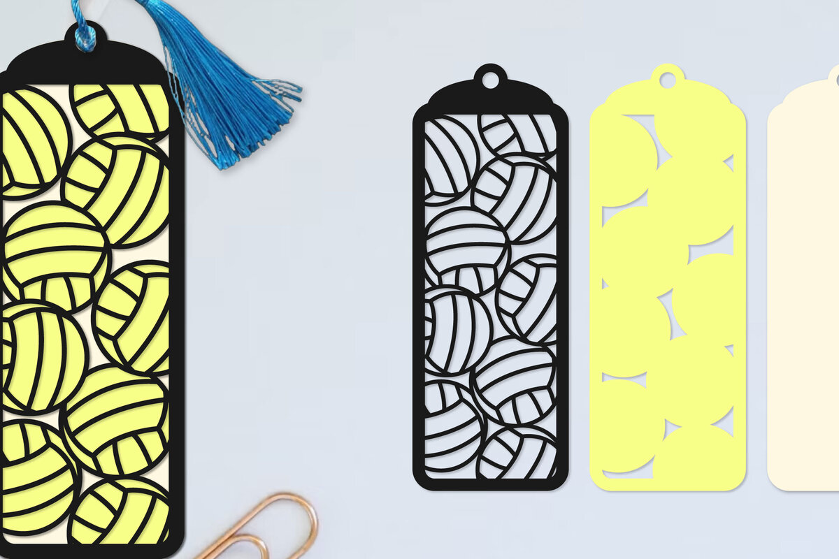 Intra απο ξύλο plywood 3mm-4mm πάχος – Βόλεϊ σελιδοδείκτης Papercut Δίασταση  20x20 cm INTRAFABR-97222746