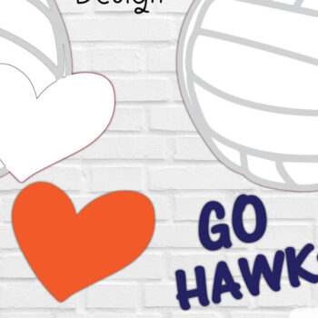 Intra απο ξύλο plywood 3mm-4mm πάχος – Αρχεία κοπής με λέιζερ πινακίδας πόρτας βόλεϊ Δίασταση  20x20 cm INTRAFABR-65465046 - Image 1