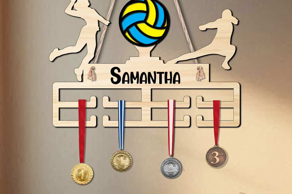 Intra απο ξύλο plywood 3mm-4mm πάχος – Βάση τοίχου με κρεμάστρα μετάλλων βόλεϊ Δίασταση  40x30 cm INTRAFABR-119905811