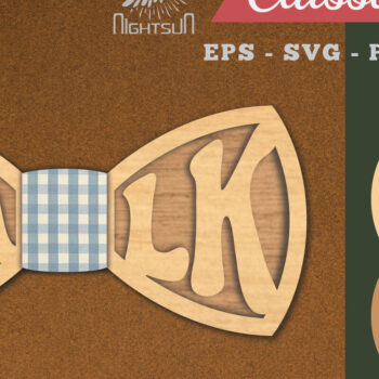 Intra απο ξύλο plywood 3mm-4mm πάχος – Παπιγιόν Walk Δίασταση  20x20 cm INTRAFABR-112130818 - Image 1