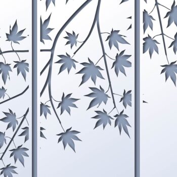 Intra απο ξύλο plywood 3mm-4mm πάχος – Wall Art 3D, Maple, Laser, Cricut Δίασταση  40x30 cm INTRAFABR-11637680 - Image 1