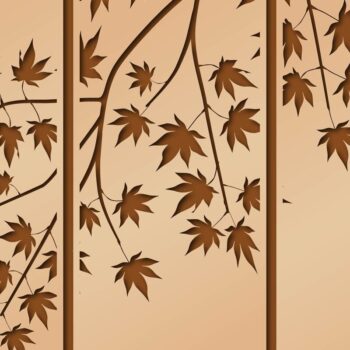 Intra απο ξύλο plywood 3mm-4mm πάχος – Wall Art 3D, Maple, Laser, Cricut Δίασταση  40x30 cm INTRAFABR-11637680 - Image 2