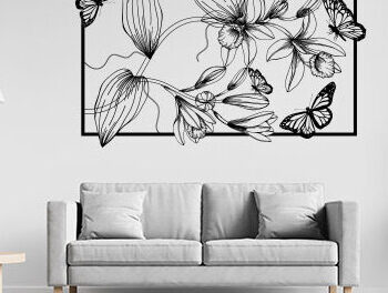 Intra απο ξύλο plywood 3mm-4mm πάχος – Πακέτο κοπής με λέιζερ διακόσμησης εσωτερικού χώρου τέχνης τοίχου Δίασταση  40x30 cm INTRAFABR-65756129 - Image 7