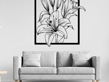 Intra απο ξύλο plywood 3mm-4mm πάχος – Πακέτο κοπής με λέιζερ διακόσμησης εσωτερικού χώρου τέχνης τοίχου Δίασταση  40x30 cm INTRAFABR-65756129 - Image 8