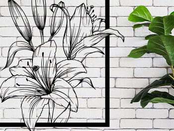 Intra απο ξύλο plywood 3mm-4mm πάχος – Πακέτο κοπής με λέιζερ διακόσμησης εσωτερικού χώρου τέχνης τοίχου Δίασταση  40x30 cm INTRAFABR-65756129 - Image 9