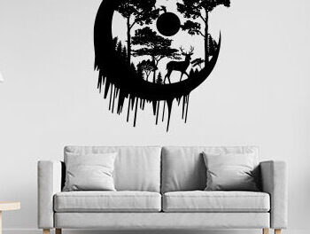 Intra απο ξύλο plywood 3mm-4mm πάχος – Πακέτο κοπής με λέιζερ διακόσμησης εσωτερικού χώρου τέχνης τοίχου Δίασταση  40x30 cm INTRAFABR-65756129 - Image 11