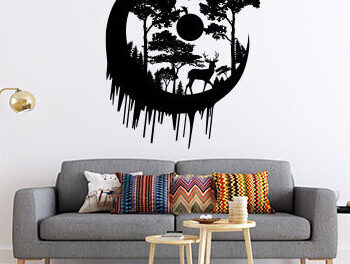 Intra απο ξύλο plywood 3mm-4mm πάχος – Πακέτο κοπής με λέιζερ διακόσμησης εσωτερικού χώρου τέχνης τοίχου Δίασταση  40x30 cm INTRAFABR-65756129 - Image 12