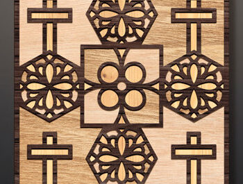 Intra απο ξύλο plywood 3mm-4mm πάχος – Wall Art 3d Mandala Bundle Δίασταση  40x30 cm INTRAFABR-95655241 - Image 14