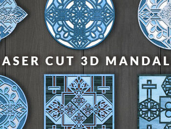 Intra απο ξύλο plywood 3mm-4mm πάχος – Wall Art 3d Mandala Bundle Δίασταση  40x30 cm INTRAFABR-95655241 - Image 16