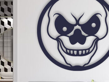 Intra απο ξύλο plywood 3mm-4mm πάχος – Wall Art Set Skull Head Σετ Δίασταση  40x30 cm INTRAFABR-75171028 - Image 2