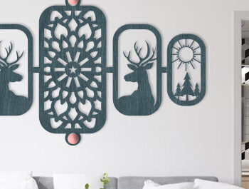 Intra απο ξύλο plywood 3mm-4mm πάχος – Wall Art Σετ Δίασταση  40x30 cm INTRAFABR-84116736 - Image 10