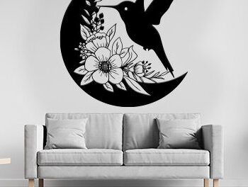 Intra απο ξύλο plywood 3mm-4mm πάχος – Πακέτο κοπής με λέιζερ Wall Art Moon Δίασταση  40x30 cm INTRAFABR-101051776 - Image 3