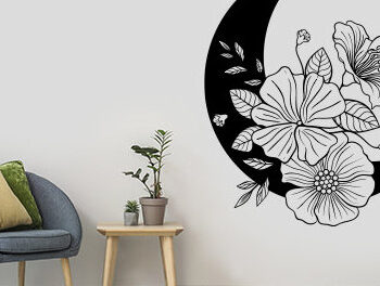 Intra απο ξύλο plywood 3mm-4mm πάχος – Πακέτο κοπής με λέιζερ Wall Art Moon Δίασταση  40x30 cm INTRAFABR-101051776 - Image 11