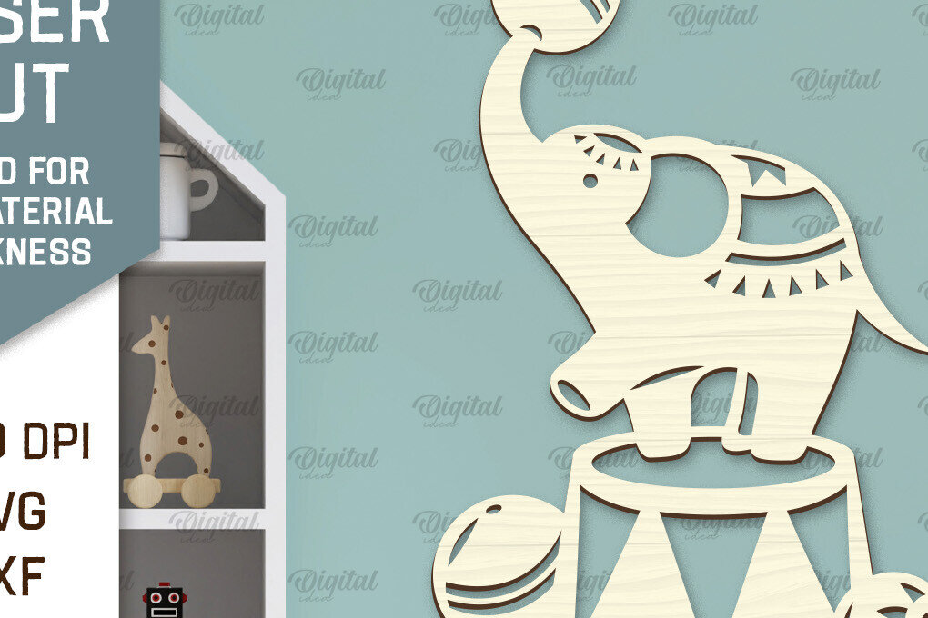 Intra απο ξύλο plywood 3mm-4mm πάχος – Τοίχο Διακόσμηση Βρεφικού Δωματίου Δίασταση  20x20 cm INTRAFABR-98406153